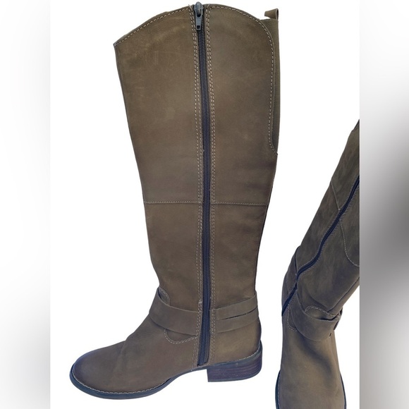Denver  Hayes Brandy Riding Boots Brown Women 8 - Picture 4 of 16